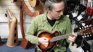 Richard playing an Ashbury AM420 Mandolin  Hobgoblin Music Birmingham [upl. by Ellezig294]