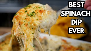 This Epic Spinach Dip Recipe Is Quick Easy and Delicious [upl. by Kilk]