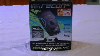 Creative Sound Blaster Recon3D  Unboxing [upl. by Ahsinert]