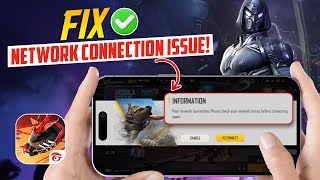 How to solve free fire poor network connection on iPhone  Solve Free Fire Network Problems [upl. by Ayor747]