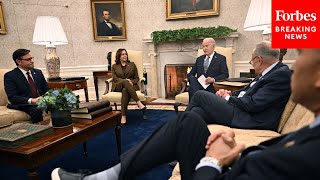 The Intensity In That Room Was Surprising Schumer Discusses Oval Office Meeting On Ukraine [upl. by Noinatrad349]