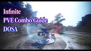 Black desert New class DosaDusa Infinite PVE Combo guide [upl. by Adnelg]