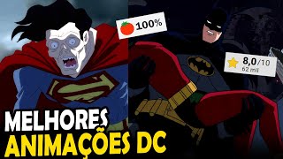 AS 10 MELHORES ANIMAÇÕES da DC de TODOS OS TEMPOS de acordo com o público [upl. by Story]