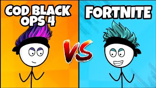 Call of duty Black ops 4 gamers vs fortnite gamers [upl. by Lazar105]