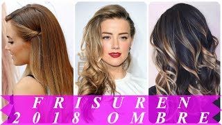 Die besten 17 Ideen zu frisuren trends ombre 2018 [upl. by Aniuqahs155]