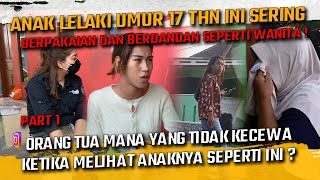 SERING BERPAKAIAN SEPERTI WANITA DAN M3R3S4HK4N ORANG TUANYA [upl. by Ethel971]