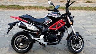 HONDA GROM 2019 MONSTER 150cc REPLICA BY ZONGSHEN FULL REVIEW amp TOP SPEED TEST ON PK BIKES [upl. by Quackenbush]