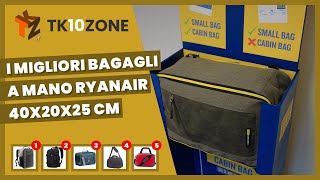 I 5 migliori bagagli a mano per Ryanair 40 x 20 x 25 cm [upl. by Fairweather67]