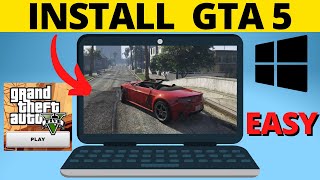 How to Download GTA 5 on PC amp Laptop  Install GTA V [upl. by Toomay651]