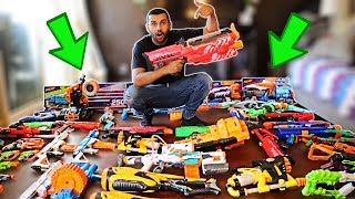 BIGGEST NERF GUN COLLECTION EVER YOU WONT BELIEVE IT INSANELY MASSIVE [upl. by Roda]