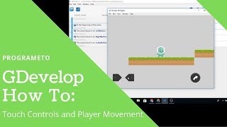 Touch Controls and Movement in GDevelop [upl. by Walton216]