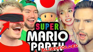 Mario Party But Were all Blindfolded w Jc Jenn amp Ricky [upl. by Azeret]