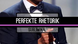 Perfekte Rhetorik  Meister der Redekunst  Deine Rhetorik verbessern Binaural Beats [upl. by Conrade842]