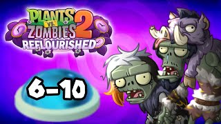 Plants vs Zombies 2 Reflourished Hypothermic Hollows Days 610 [upl. by Ecyoj]