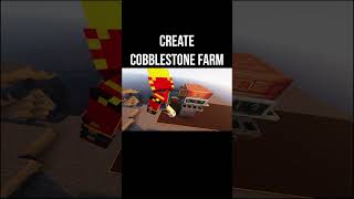 Create CobbleStone farm Tutorial  guide 1182  1201 minecraft java [upl. by Johppah]