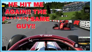 DIRTY DRIVERS F1 2020  He hit me again The F same guy [upl. by Ines]