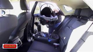 Isofix bas  Adams babyshop [upl. by Sitoiyanap]