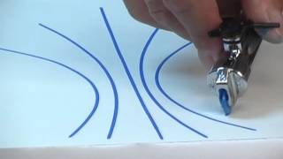 Freehand lining and pinstriping with the Beugler Pinstriping Tool [upl. by Jenine410]