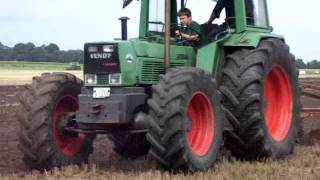 fendt 610 s mit 8 schar [upl. by Ariela155]