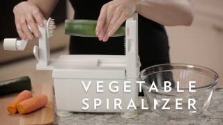 How to Use a Spiralizer [upl. by Eolcin675]