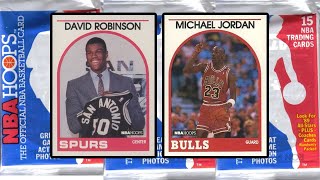 Top 20 Most Valuable 198990 NBA HOOPS Basketball Cards PSA Graded [upl. by Nilkoorb549]