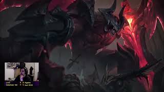 Aatrox voicelines reaction full VOD [upl. by Anael]