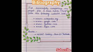 How to Write a Bibliography [upl. by Tomasina]