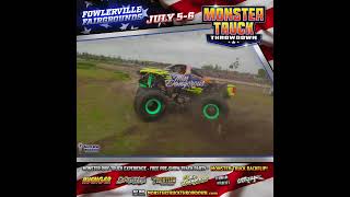 July 56 Fowlerville Michigan wwwSendItMonsterTruckscom monstertruckthrowdown monstertrucks [upl. by Timi]