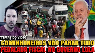 5 BOMBA GREVE GERAL DOS CAMINHONEIROS VÃO PARAR TUDO GOVERNO TEVE PEDALADA FISCAL IMPEACHMEN [upl. by Aikyn]