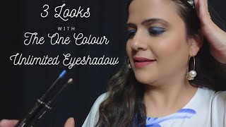 3 Looks  Oriflame The One Colour Unlimited Eyeshadow  Review  Feedback  Preeti Babber [upl. by Ordnasela]