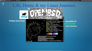 OpenBSD Base UnixLike OS Install Xfce DE Start To Finish Secure OS For Very Security Minded [upl. by Belloir]