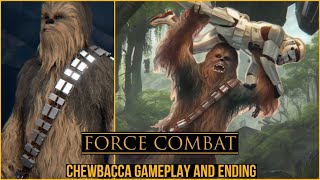 FORCE COMBAT STAR WARS FIGHTING GAME CHEWBACCA GAMEPLAY AND ENDING [upl. by Cone96]