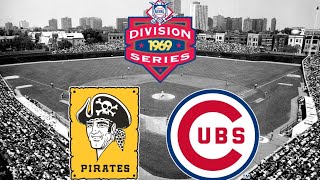 IP 1969 PostSeason NL Division Series Game 2 PIT Pirates  CHI Cubs [upl. by Ogdan4]