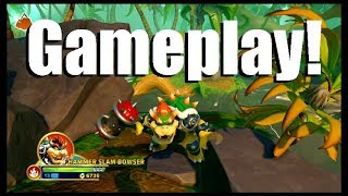 Skylanders Imaginators Using Only Bowser 4 Crash Bandicoot Level [upl. by Edobalo335]