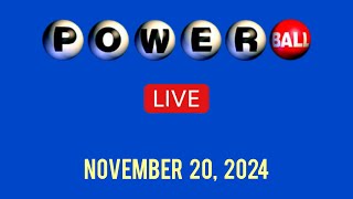 Powerball drawing live Results 20 November 2024  powerball drawing live today [upl. by Nattie255]