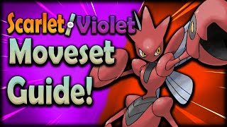 How to use Scizor Scizor Moveset Guide Pokemon Scarlet and Violet [upl. by Neivad]