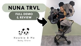 Nuna TRVL 🔥 Compact Stroller  Nuna PIPA URBN  Full Review amp Demostration ✨ [upl. by Lundberg]