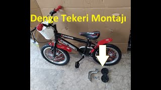 Çocuk Bisikleti Denge Tekeri Montajı [upl. by Annairam]