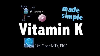 Vitamin K  Mechanism of action【USMLE Biochemistry】 [upl. by Labaw]