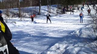 Vasaloppet 2012 crashes Risberg widescreen HD [upl. by Siulesoj]