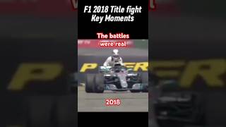 🔥F1 KEY MOMENTS IN 2018🔥 The battles were real [upl. by Nirrat799]