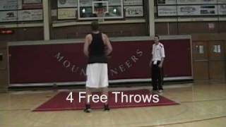 Western State College Basketball Post Workoutwmv [upl. by Dolhenty]