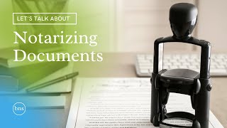 Notarizing Documents [upl. by Ayala]