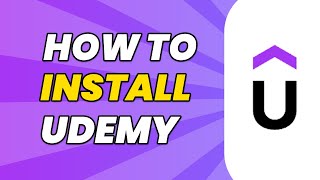 How To Install Udemy App On Laptop  Tutorial 2023 [upl. by Rosemarie]