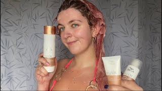 Testing the Wella Fusion Haircare line [upl. by Norb]