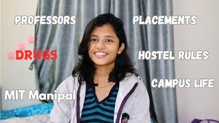 Answering Frequently Asked Questions on MIT Manipal Part 2 [upl. by Eellah]