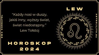 LEW  HOROSKOP 2024  Czytanie na rok 2024 [upl. by Titos]