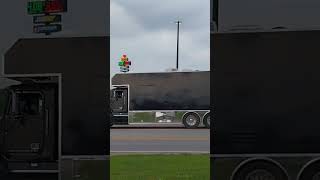 Freightshaker fld 120 race hauler rolling out of Knoxville IL July 24th 2024 [upl. by Liuqa526]