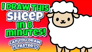 How to Draw Sheep  Easy Step by Step Drawing Tutorials for Toddlers  Fun Projects at Home [upl. by Bikales]