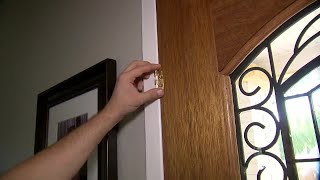 Childproofing doors in your home with an easytoinstall flip lock  House Calls with James Tully [upl. by Liban]